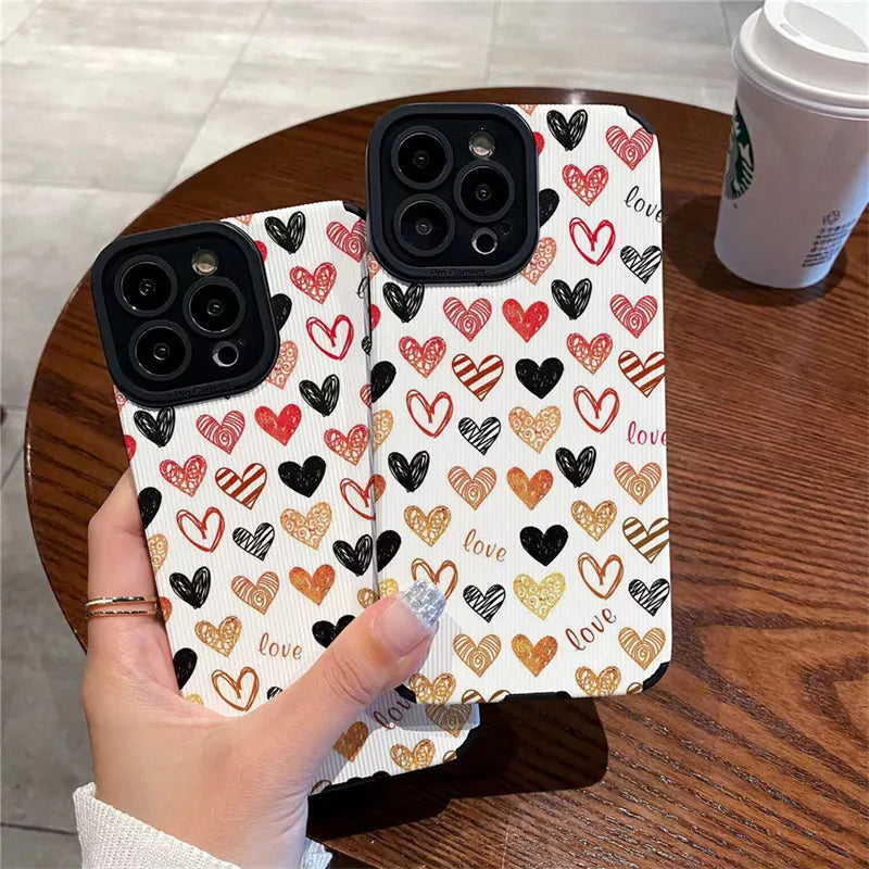 Capa Coração de Amor para Iphone